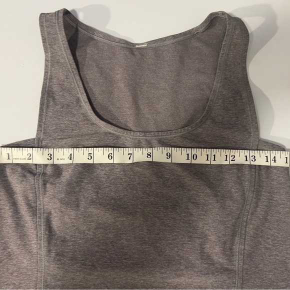 Lululemon Unique Braided Back Gray Women's Tank Top Size 6 - Picture 4 of 12